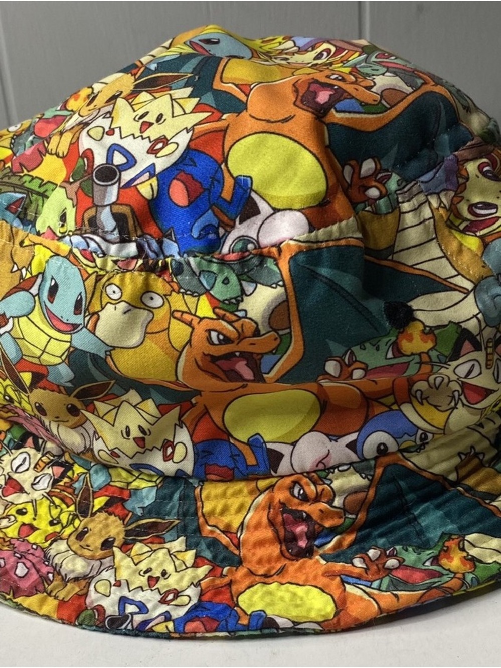 Vintage 2015 Pokemon Bucket hat